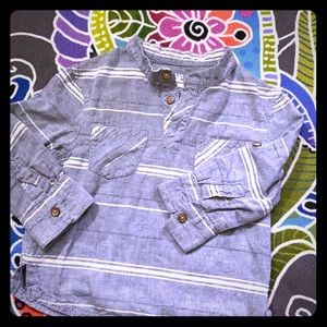 Genuine Kids from Osh Kosh mandarin collar shirt